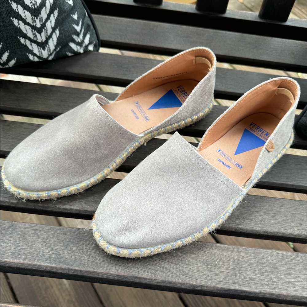 Verbenas Espadrille Flats Size 40 (U.S. 9-9 1/2)